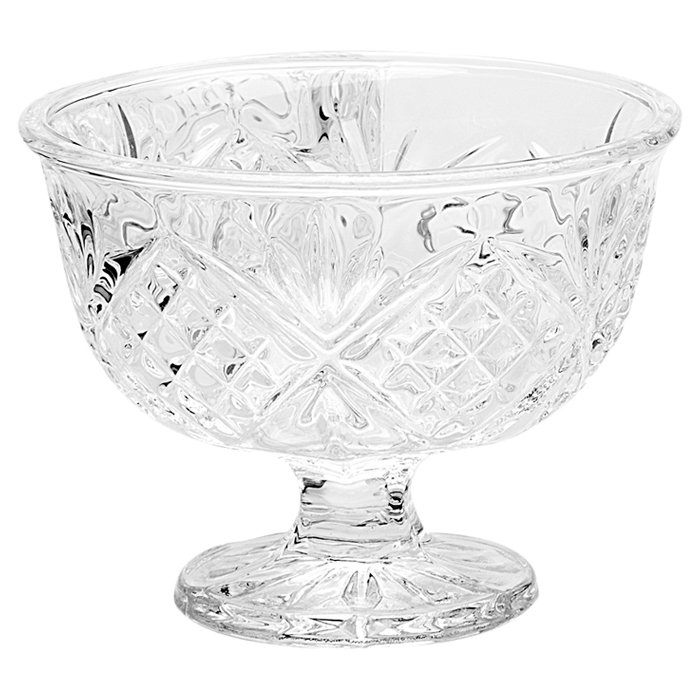 Godinger Silver Art Co Dublin Crystal Ice Cream Bowl 10oz oz & Reviews